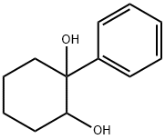 (1S,2R)-1-Phenyl-1,2-cyclohexanediol, 52305-68-7, 结构式