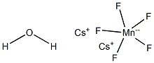 Cesium pentafluoromanganate(III) hydrate
