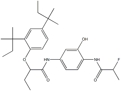 2-(2-Fluoropropionylamino)-5-[2-(2,4-di-tert-amylphenoxy)butyrylamino]phenol|