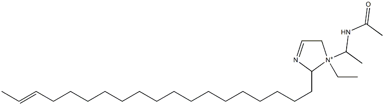 1-[1-(Acetylamino)ethyl]-1-ethyl-2-(17-nonadecenyl)-3-imidazoline-1-ium