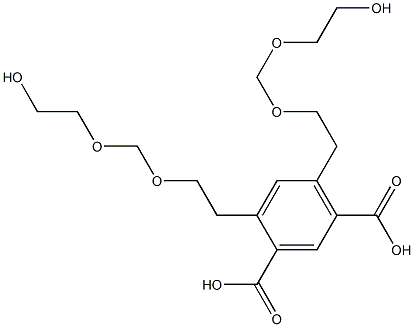 4,6-Bis(7-hydroxy-3,5-dioxaheptan-1-yl)isophthalic acid