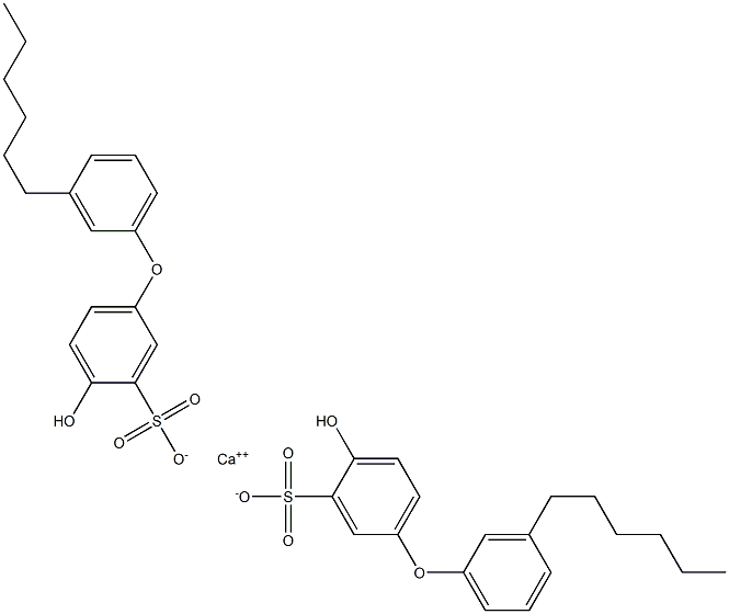 Bis(4-hydroxy-3'-hexyl[oxybisbenzene]-3-sulfonic acid)calcium salt