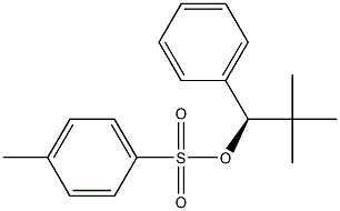 p-Toluenesulfonic acid (1R)-1-phenyl-2,2-dimethylpropyl ester Structure