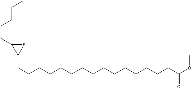 17,18-Epithiotricosanoic acid methyl ester