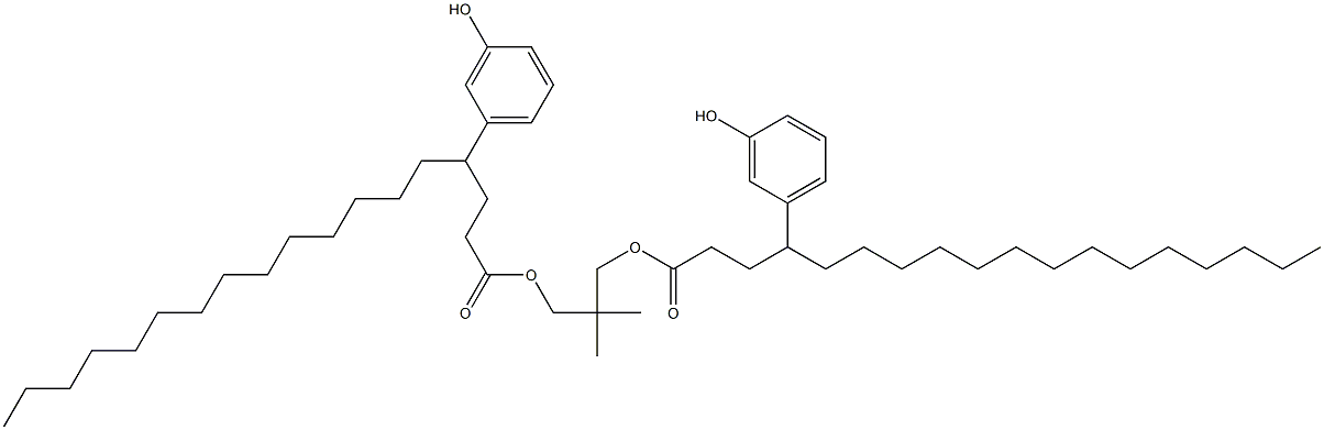 Bis[4-(3-hydroxyphenyl)stearic acid]2,2-dimethylpropane-1,3-diyl ester