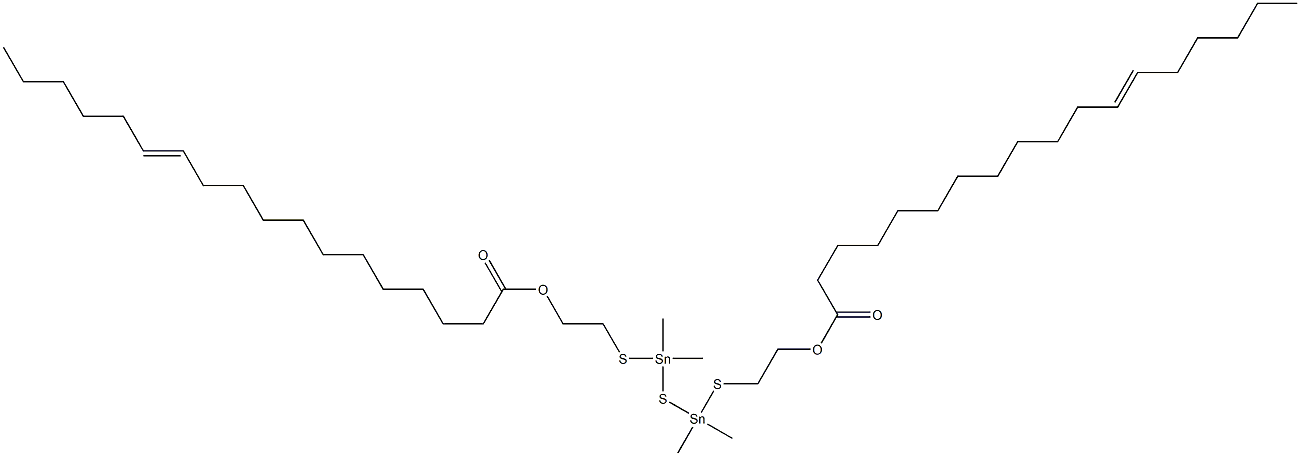 Bis[dimethyl[[2-(11-heptadecenylcarbonyloxy)ethyl]thio]stannyl] sulfide