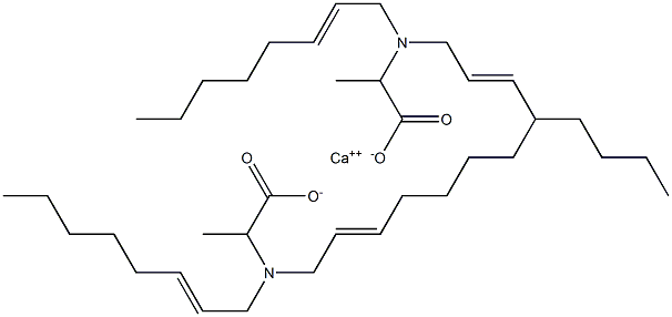 Bis[2-[di(2-octenyl)amino]propanoic acid]calcium salt
