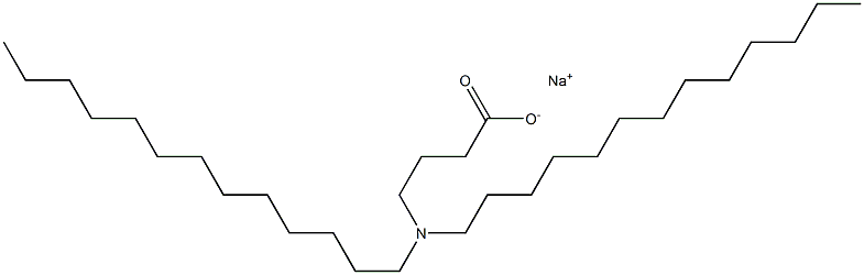 4-(Ditridecylamino)butyric acid sodium salt