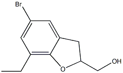 2,3-Dihydro-5-bromo-7-ethylbenzofuran-2-methanol