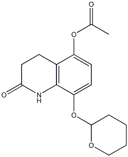 5-Acetoxy-8-(tetrahydro-2H-pyran-2-yloxy)-3,4-dihydro-2(1H)-quinolinone