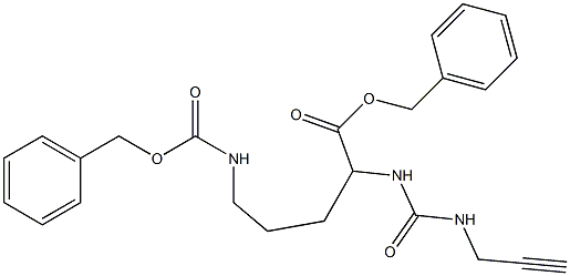 1-(2-Propynyl)-3-[4-[[(benzyloxy)carbonyl]amino]-1-[(benzyloxy)carbonyl]butyl]urea