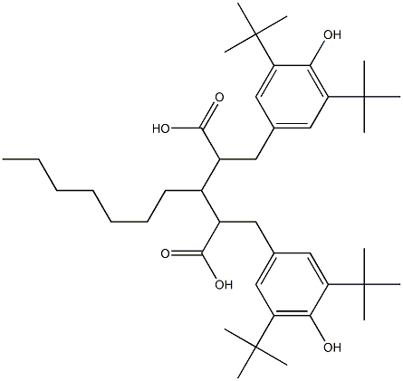 Bis[3-(3,5-di-tert-butyl-4-hydroxyphenyl)propionic acid]1,1-octanediyl ester