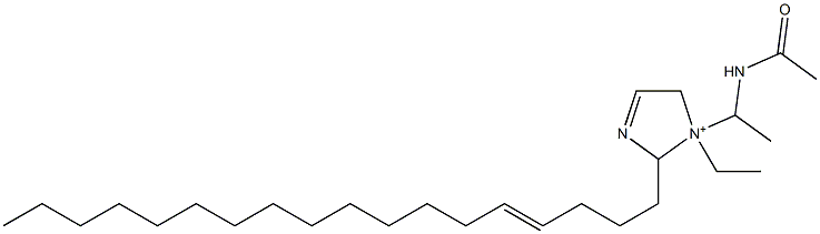 1-[1-(Acetylamino)ethyl]-1-ethyl-2-(4-octadecenyl)-3-imidazoline-1-ium
