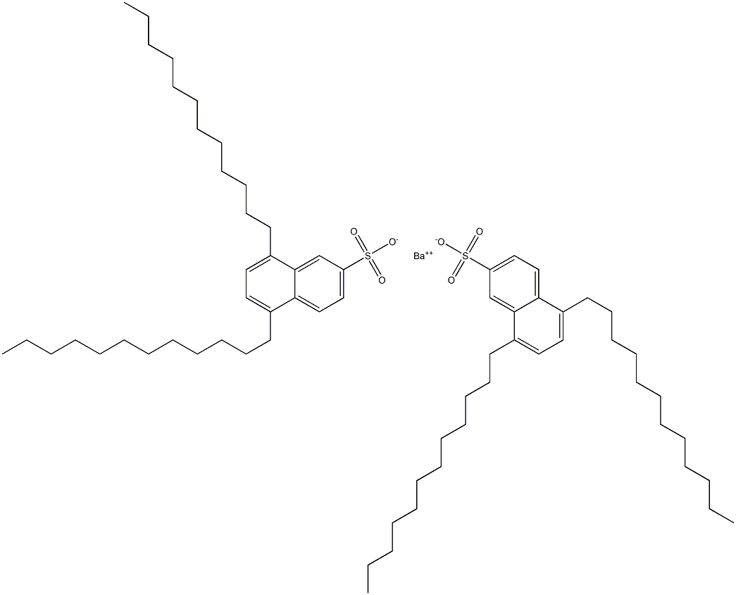 Bis(5,8-didodecyl-2-naphthalenesulfonic acid)barium salt