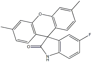 5-Fluoro-3',6'-dimethylspiro[3H-indole-3,9'-[9H]xanthen]-2(1H)-one