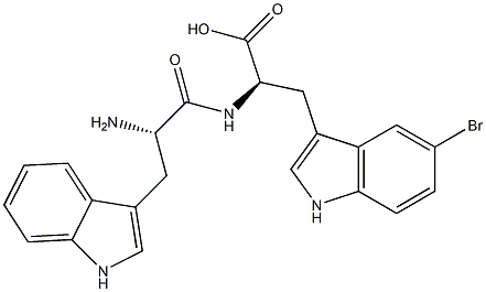 (2R)-3-(5-Bromo-1H-indol-3-yl)-2-[(L-tryptophyl)amino]propionic acid