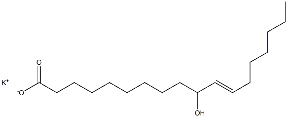 (E)-10-Hydroxy-11-octadecenoic acid potassium salt