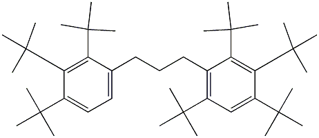 1-(2,3,4,6-Tetra-tert-butylphenyl)-3-(2,3,4-tri-tert-butylphenyl)propane
