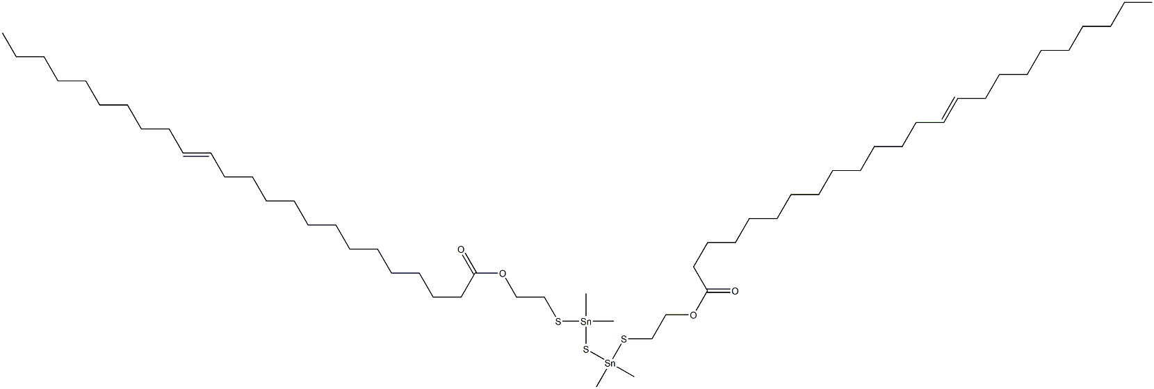 Bis[dimethyl[[2-(13-tricosenylcarbonyloxy)ethyl]thio]stannyl] sulfide