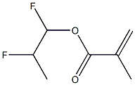 Methacrylic acid (1,2-difluoropropyl) ester Struktur