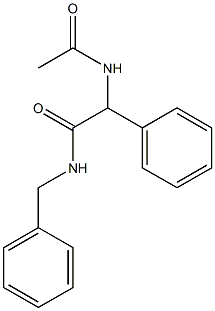 2-Acetylamino-2-phenyl-N-benzylacetamide