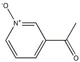 3-アセチルピリジン1-オキシド 化学構造式