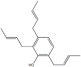 2,3,6-Tri(2-butenyl)phenol