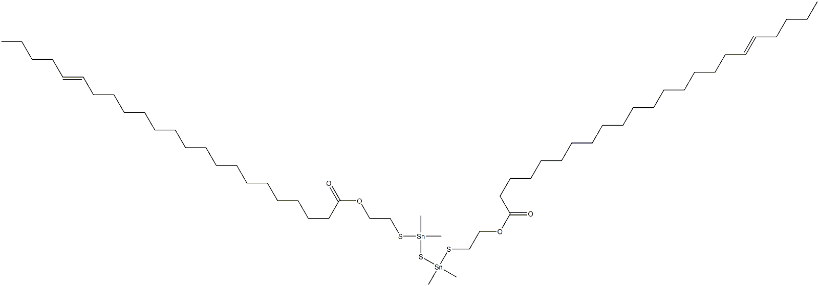 Bis[dimethyl[[2-(17-docosenylcarbonyloxy)ethyl]thio]stannyl] sulfide