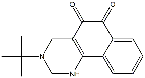 3-tert-Butyl-1,2,3,4-tetrahydrobenzo[h]quinazoline-5,6-dione