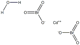 二臭素酸カドミウム水和物 化学構造式
