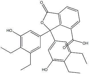 1,1-Bis(3,4-diethyl-5-hydroxyphenyl)-1,3-dihydro-3-oxoisobenzofuran-7-carboxylic acid