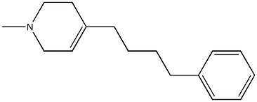 1,2,3,6-Tetrahydro-1-methyl-4-[4-(phenyl)butyl]pyridine