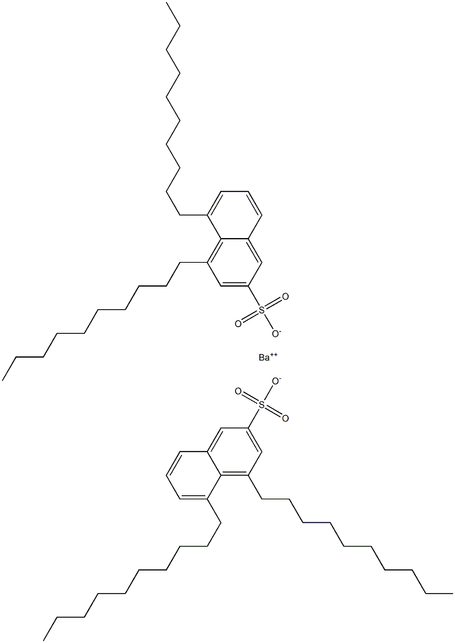 Bis(4,5-didecyl-2-naphthalenesulfonic acid)barium salt