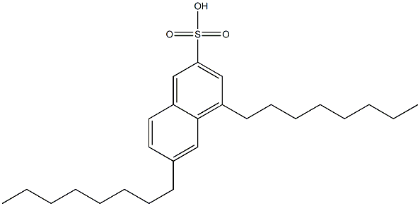 4,6-Dioctyl-2-naphthalenesulfonic acid