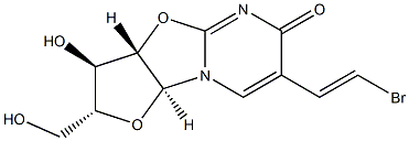 (2R,3R,3aS,9aS)-2,3,3a,9a-Tetrahydro-3-hydroxy-2-(hydroxymethyl)-7-[(E)-2-bromovinyl]-6H-furo[2',3':4,5]oxazolo[3,2-a]pyrimidin-6-one