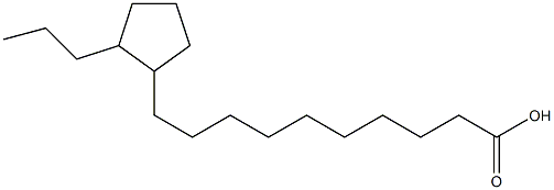 10-(2-Propylcyclopentyl)decanoic acid