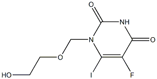 5-Fluoro-1-[(2-hydroxyethoxy)methyl]-6-iodopyrimidine-2,4(1H,3H)-dione
