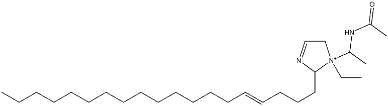 1-[1-(Acetylamino)ethyl]-1-ethyl-2-(4-nonadecenyl)-3-imidazoline-1-ium