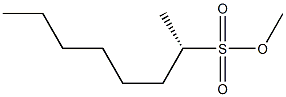 [S,(-)]-2-Octanesulfonic acid methyl ester