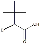 [R,(-)]-2-ブロモ-3,3-ジメチル酪酸 化学構造式