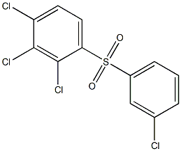 2,3,4-Trichlorophenyl 3-chlorophenyl sulfone|