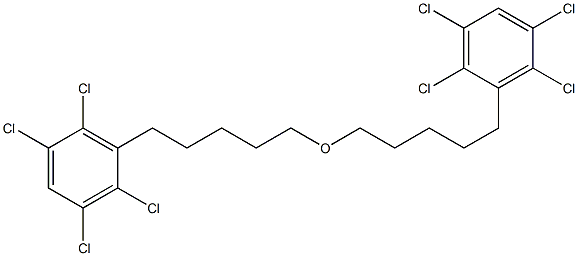 2,3,5,6-Tetrachlorophenylpentyl ether