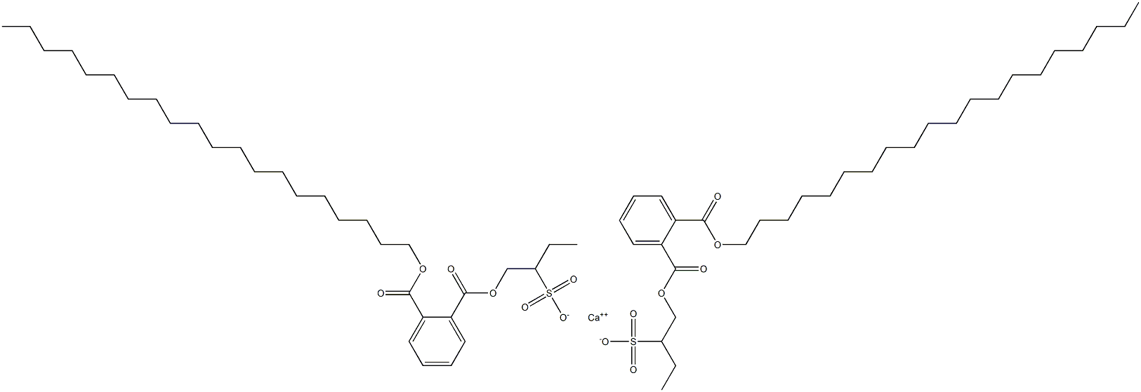 Bis[1-[(2-icosyloxycarbonylphenyl)carbonyloxy]butane-2-sulfonic acid]calcium salt