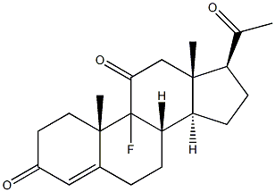 9-Fluoropregn-4-ene-3,11,20-trione