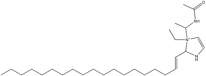 1-[1-(Acetylamino)ethyl]-1-ethyl-2-(1-nonadecenyl)-4-imidazoline-1-ium