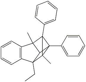 2,2a,7,7a-Tetrahydro-2a-ethyl-2,7-dimethyl-1,8-diphenyl-1,2,7-metheno-1H-cyclobut[a]indene