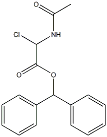 Acetylaminochloroacetic acid diphenylmethyl ester