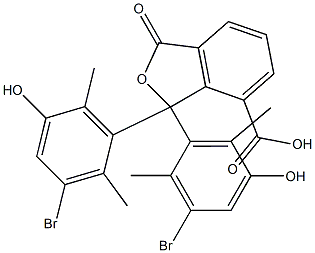 1,1-Bis(3-bromo-5-hydroxy-2,6-dimethylphenyl)-1,3-dihydro-3-oxoisobenzofuran-7-carboxylic acid