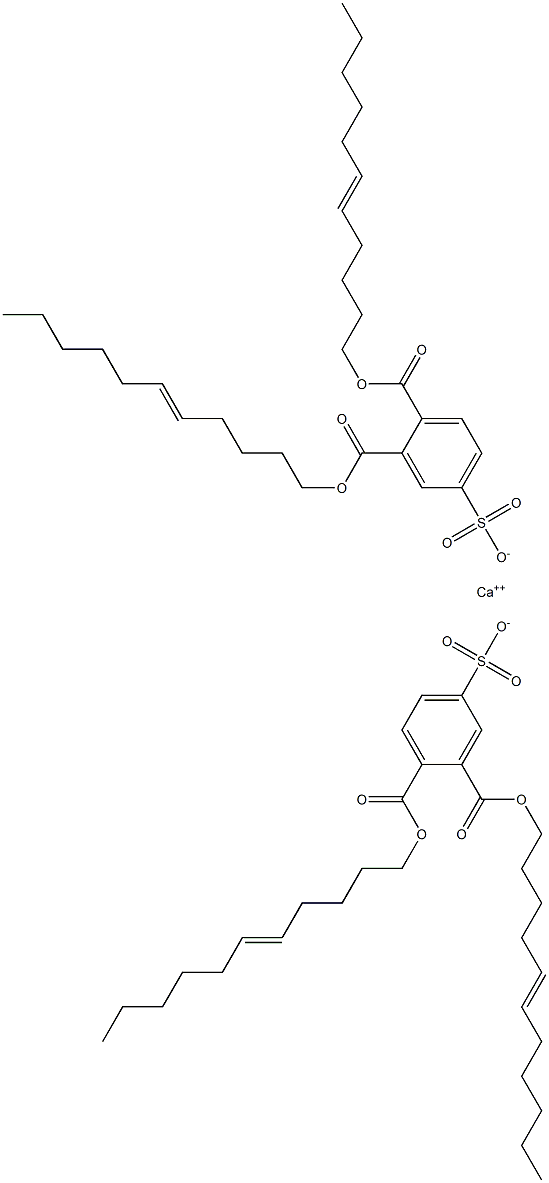 Bis[3,4-di(5-undecenyloxycarbonyl)benzenesulfonic acid]calcium salt