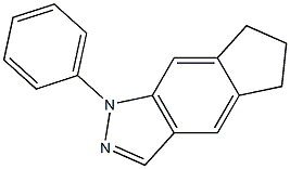 1,5,6,7-Tetrahydro-1-phenylcyclopent[f]indazole